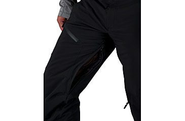 Image of Obermeyer Force Suspender Pant - Men's, Small, Regular Inseam, Black, 25042-16009-S