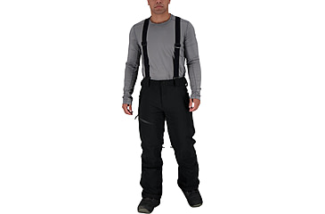 Image of Obermeyer Force Suspender Pant - Men's, Black, Small, 25042-16009-S