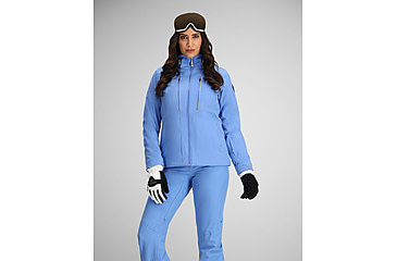 Image of Obermeyer Glade Jacket - Womens, Mosaic Blue, 6, 11205-24072-6