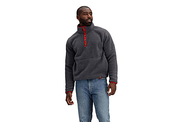 Image of Obermeyer M Boulder Fleece - Mens, Basalt, Medium, Regular, 27071-23004-M