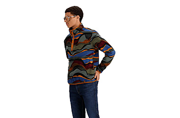 Image of Obermeyer M Boulder Fleece - Mens, Rolling Hills, Large, Regular, 27071-23127-L