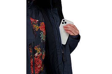 Image of Obermeyer Nevara System Jacket - Womens, Calligraphy, 6, 11167-21005-6