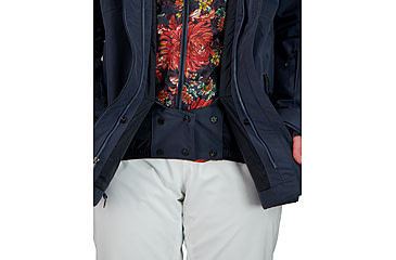 Image of Obermeyer Nevara System Jacket - Womens, Calligraphy, 6, 11167-21005-6