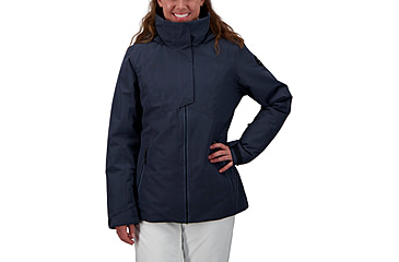 Image of Obermeyer Nevara System Jacket - Womens, Calligraphy, 6, 11167-21005-6