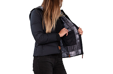 Image of Obermeyer Peyton Down Jacket - Women's, Large, Black, 11201-16009-L