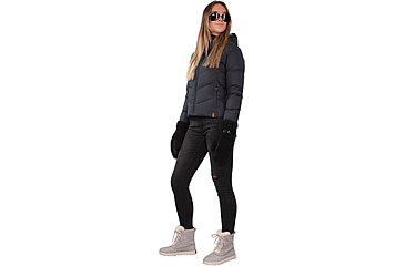 Image of Obermeyer Peyton Down Jacket - Women's, Large, Black, 11201-16009-L