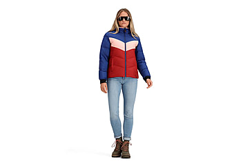 Image of Obermeyer Peyton Down Jacket - Womens, Cherry Wood, Medium, Regular, 11201-23046-M