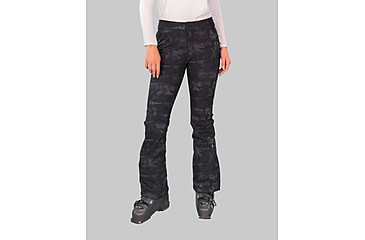 Image of Obermeyer Printed Bond Pant - Womens, 10 US, Regular Inseam, Night Ski, 15044-22103-10