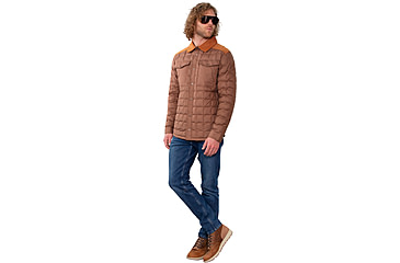 Image of Obermeyer Wilder Down Shirt - Men's, Small, Folklore, 24062-22114-S
