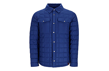 Image of Obermeyer Wilder Down Shirt - Mens, Navy, Large, Regular, 24064-20167-L