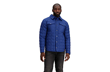Image of Obermeyer Wilder Down Shirt - Mens, Navy, Large, Regular, 24064-20167-L