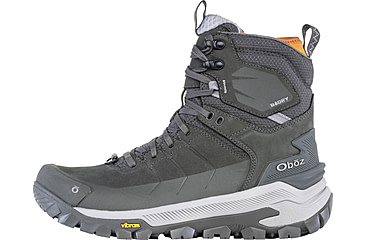 Image of Oboz Bangtail Mid Insulated B-DRY Winter Boots - Mens, Medium, Charcoal, 14 US, 83501-102-14-Medium