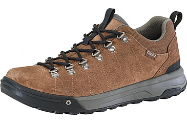 Image of Oboz Beall Low Suede Shoes - Mens, Grizzly, 9, 79501-916-9