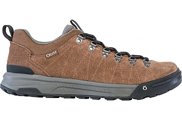 Image of Oboz Beall Low Suede Shoes - Mens, Grizzly, 9, 79501-916-9