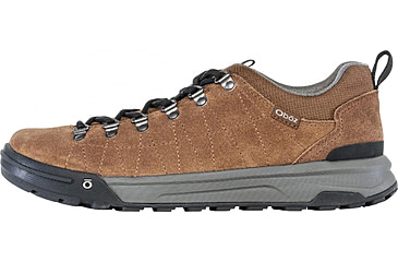 Image of Oboz Beall Low Suede Shoes - Mens, Grizzly, 9, 79501-916-9