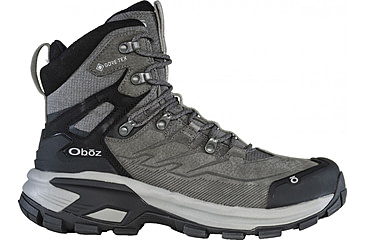 Image of Oboz Bridger Ridge Mid GTX Hiking Shoes - Mens, Gunmetal Black, 11.5, 25001-151-11.5