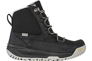 Image of Oboz Jourdain Mid Insulated B-DRY Winter Boots - Womens, Medium, Black Sea, 11 US, 86502-189-11-Medium