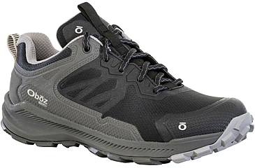 Image of Oboz Katabatic Low B-Dry Hiking Shoes - Womens, Black Sea, 6.5, 44002-Black Sea-Medium-6.5