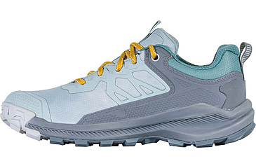 Image of Oboz Katabatic Low B-Dry Hiking Shoes - Womens, Glacier, 7.5, 44002, Glacier - 7.5