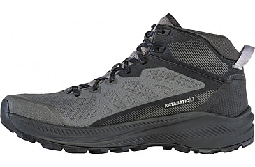 Image of Oboz Katabatic LT Mid Hiking Shoes - Mens, Charcoal, 12.5, 45101-102-12.5