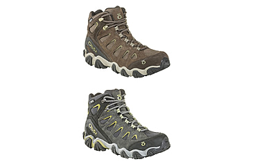 Image of Oboz Sawtooth II Mid B-DRY Hiking Boot - Mens, Canteen/Mayfly Green, Dark Shadow/Woodbine Green