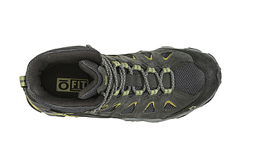 Image of Oboz Sawtooth II Mid B-DRY Hiking Shoes - Mens, Medium, Dark Shadow / Woodbine Green, 7 US, 23701-1061-7-Medium