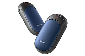 Image of Ocoopa UT3 Liteplus Magnetic Rechargeable Hand Warmers, Blue on Black, UT3053-BU-BK-Plus