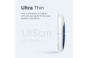 Image of Ocoopa UT3 Liteplus Magnetic Rechargeable Hand Warmers, Blue on White, UT3053-BU-WH-Plus