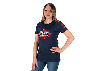 Image of OpticsPlanet Exclusive OpticsPlanet 20th Anniversary T-Shirt - Women's, Navy Blue, Large, N6210-OP-WM-LG
