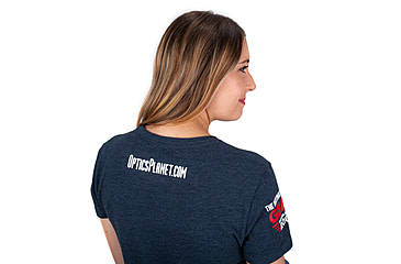 Image of OpticsPlanet Exclusive OpticsPlanet 20th Anniversary T-Shirt - Women's, Navy Blue, Large, N6210-OP-WM-LG