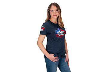 Image of OpticsPlanet Exclusive OpticsPlanet 20th Anniversary T-Shirt - Women's, Navy Blue, Large, N6210-OP-WM-LG