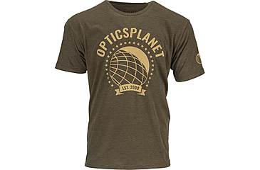 Image of OpticsPlanet Exclusive Est. 2000 Limited Edition T-Shirt - Men's, Military Green, Small, NL6010-OP25-MG-S