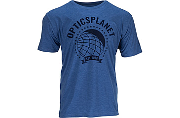 Image of OpticsPlanet Exclusive Est. 2000 Limited Edition T-Shirt - Men's, Vintage Royal Blue, 2XL, NL6010-OP25-RB-2XL
