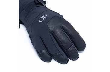 Image of Outdoor Research Arete Modular Gore-Tex Gloves - Mens, Black, Large, 3221620001008