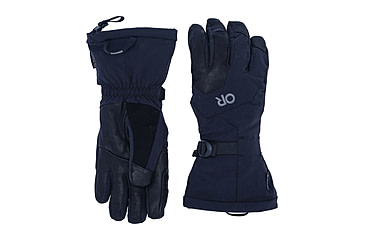 Image of Outdoor Research Arete Modular Gore-Tex Gloves - Mens, Black, Large, 3221620001008