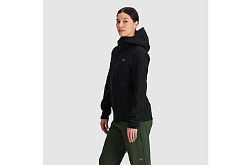 Image of Outdoor Research Aspire 3L Jacket - Womens, Black, S, 3221070001006