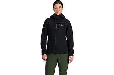 Image of Outdoor Research Aspire 3L Jacket - Womens, Black, S, 3221070001006