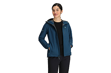 Image of Outdoor Research Aspire 3L Jacket - Womens, Harbor, Medium, 3221072447007