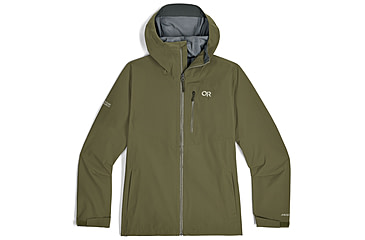 Image of Outdoor Research Foray 3L Jacket - Mens, Ranger Green, Extra Large, 3220882288009