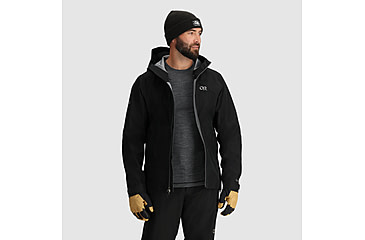 Image of Outdoor Research Headwall Gore-Tex 3L Jacket - Mens, Black, S, 3220920001006