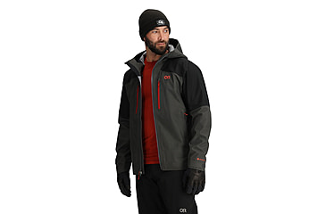 Image of Outdoor Research Headwall Gore-Tex 3L Jacket - Mens, Storm/Black, Medium, 3220921345-M