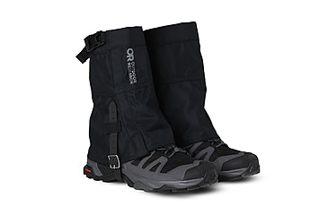 Image of Outdoor Research Rocky Mountain Low Gaiters II, Black, Extra Large, 3224230001009