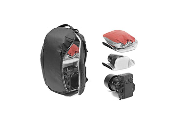 Image of Peak Design Everyday 15 Liters Zip Backpack, Black, BEDBZ-15-BK-2