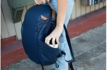 Image of Peak Design Everyday Zip V2 Backpack, 15 Liters, Midnight, BEDBZ-15-MN-3
