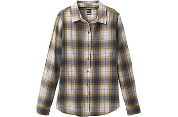 Image of prAna Alfie Flannel - Women's, Small, Latte, 1962591-253-S