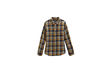 Image of prAna Alfie Flannel - Womens, Rye Green, Extra Small, 1962591-303-XS