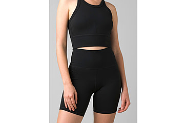 Image of prAna Becksa Short - Women's, Extra Small, Solid Black, 1970801-002-XS