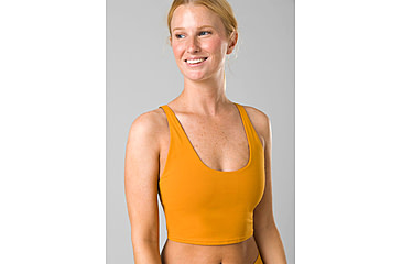 Image of prAna Chakara Crop Top - Womens, Deep Solstice, Extra Small, 1972231-800-XS