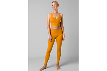 Image of prAna Chakara Crop Top - Womens, Deep Solstice, Extra Small, 1972231-800-XS