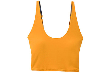 Image of prAna Chakara Crop Top - Womens, Deep Solstice, Extra Small, 1972231-800-XS